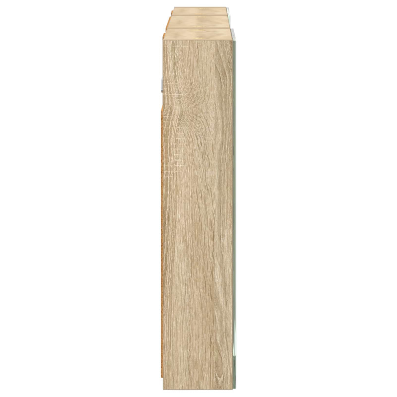 Zestaw Szafek Łazienkowych z półką 3 pcs 100 x 10,5 x 50 cm