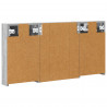 Zestaw Szafek Łazienkowych z półką 3 pcs 100 x 10,5 x 50 cm