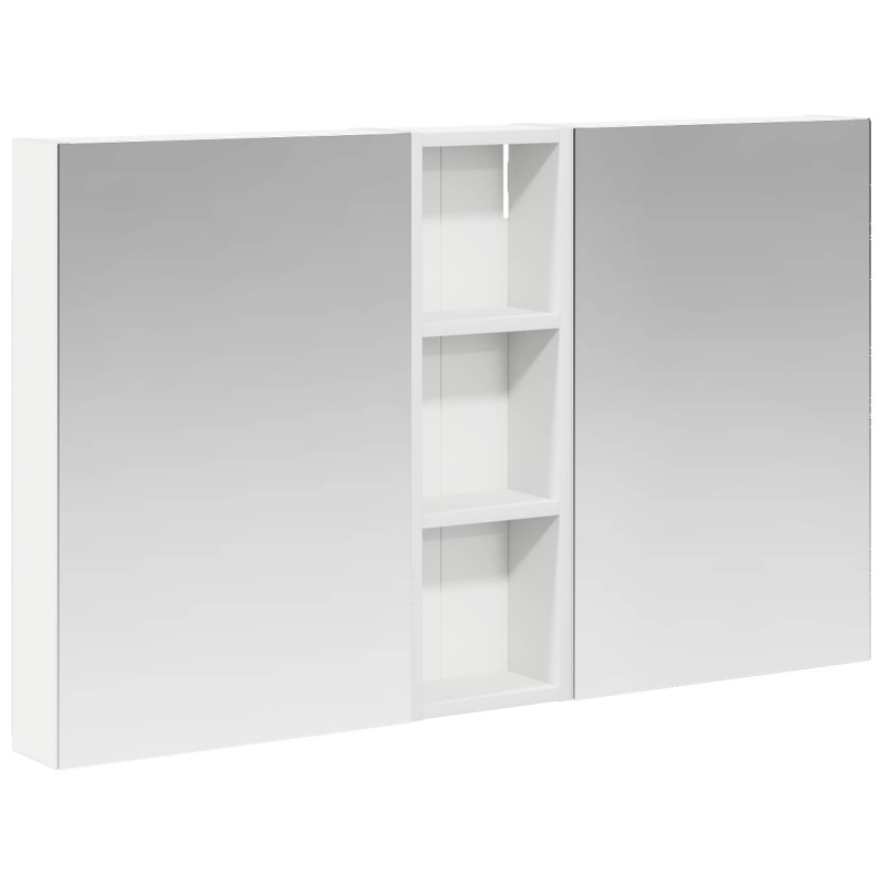 Zestaw Szafek Łazienkowych z półką 3 pcs 100 x 10,5 x 60,5 cm