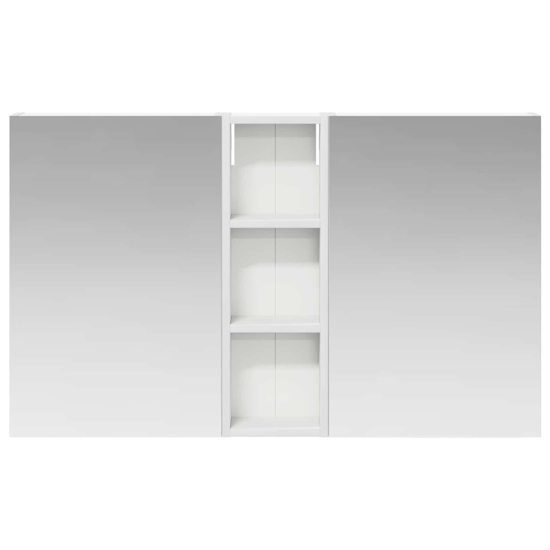 Zestaw Szafek Łazienkowych z półką 3 pcs 100 x 10,5 x 60,5 cm