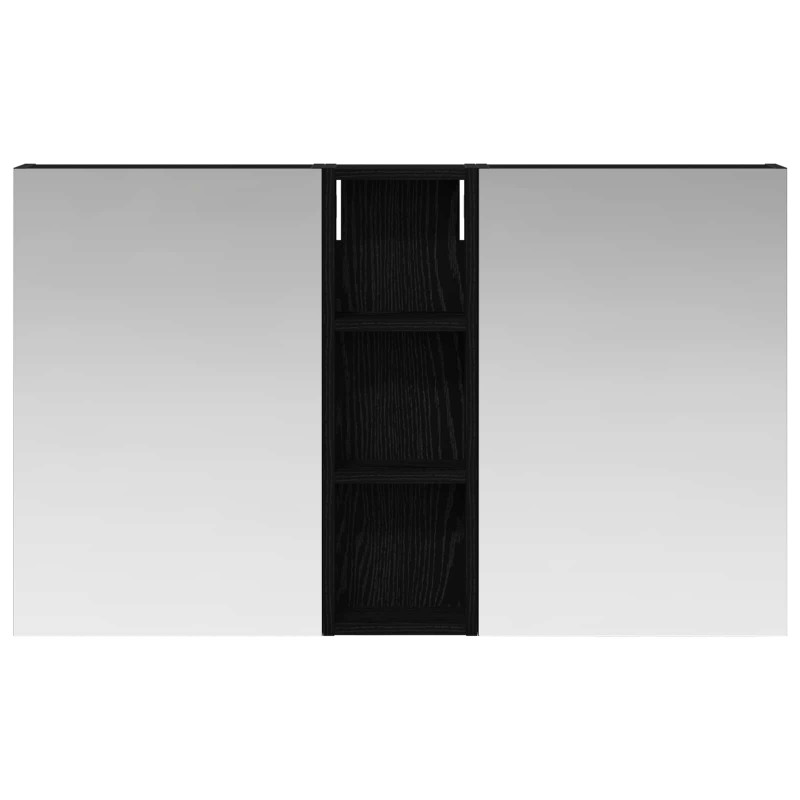 Zestaw Szafek Łazienkowych z półką 3 pcs 100 x 10,5 x 60,5 cm