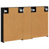 Zestaw Szafek Łazienkowych z półką 3 pcs 100 x 10,5 x 60,5 cm