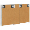 Zestaw Szafek Łazienkowych z półką 3 pcs 100 x 10,5 x 60,5 cm