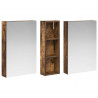 Zestaw Szafek Łazienkowych z półką 3 pcs 100 x 10,5 x 60,5 cm