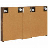 Zestaw Szafek Łazienkowych z półką 3 pcs 100 x 10,5 x 60,5 cm