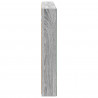 Zestaw Szafek Łazienkowych z półką 3 pcs 100 x 10,5 x 60,5 cm