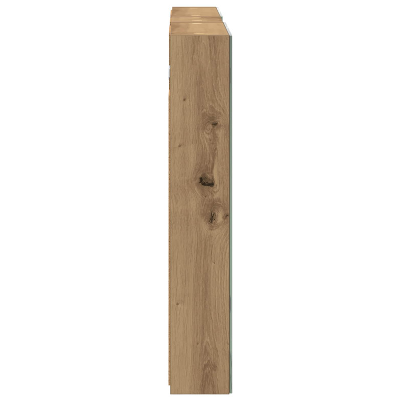 Zestaw Szafek Łazienkowych z półką 3 pcs 100 x 10,5 x 60,5 cm