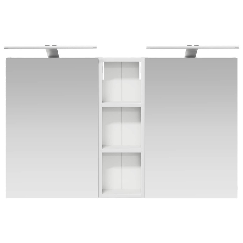Zestaw Szafek Łazienkowych z półką 3 pcs 100 x 10,5 x 60,5 cm