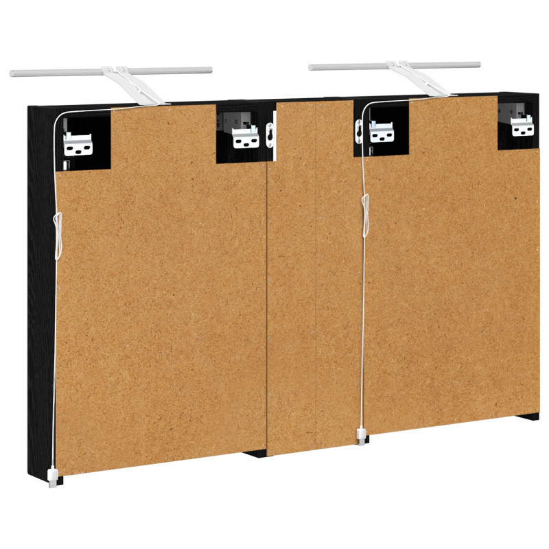 Zestaw Szafek Łazienkowych z półką 3 pcs 100 x 10,5 x 60,5 cm