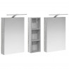 Zestaw Szafek Łazienkowych z półką 3 pcs 100 x 10,5 x 60,5 cm