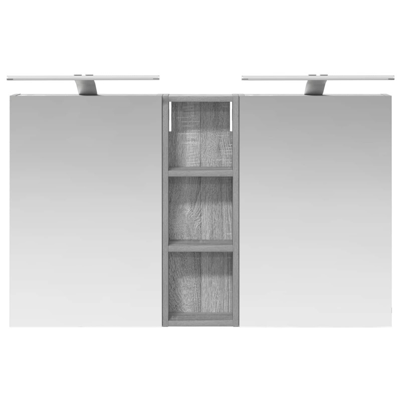 Zestaw Szafek Łazienkowych z półką 3 pcs 100 x 10,5 x 60,5 cm