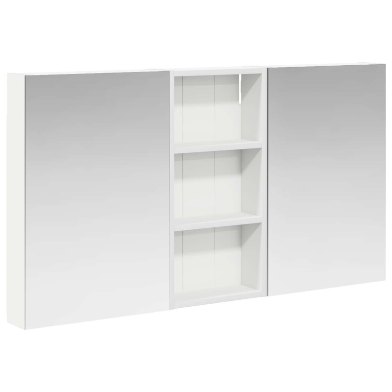 Zestaw Szafek Łazienkowych z półką 3 pcs 110 x 10,5 x 60,5 cm