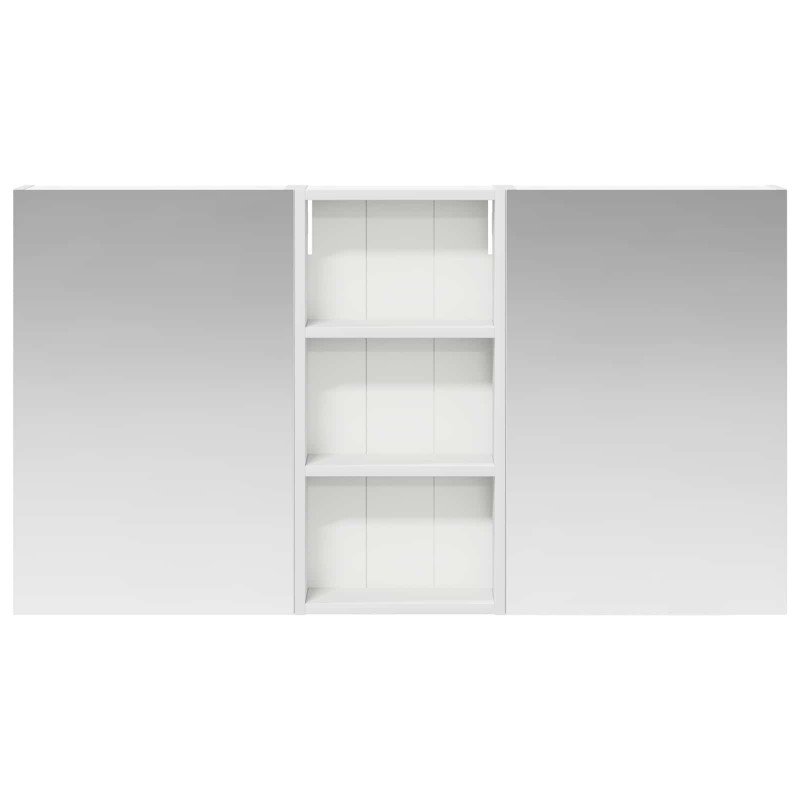 Zestaw Szafek Łazienkowych z półką 3 pcs 110 x 10,5 x 60,5 cm