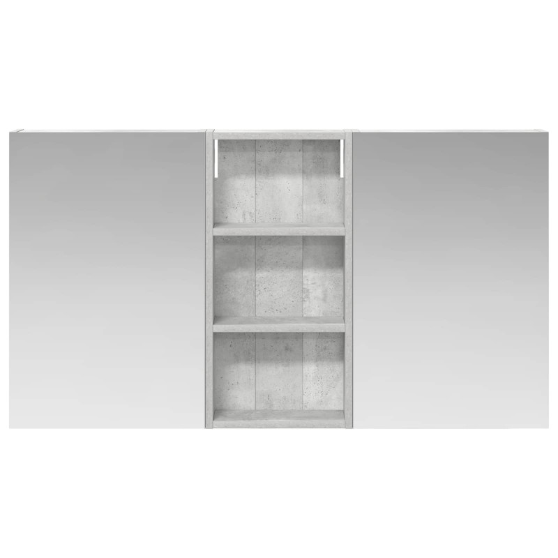 Zestaw Szafek Łazienkowych z półką 3 pcs 110 x 10,5 x 60,5 cm
