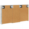 Zestaw Szafek Łazienkowych z półką 3 pcs 110 x 10,5 x 60,5 cm