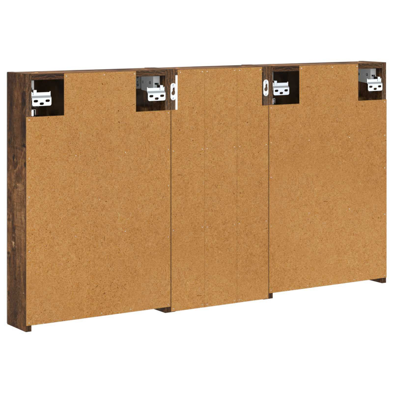 Zestaw Szafek Łazienkowych z półką 3 pcs 110 x 10,5 x 60,5 cm