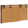 Zestaw Szafek Łazienkowych z półką 3 pcs 110 x 10,5 x 60,5 cm