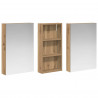 Zestaw Szafek Łazienkowych z półką 3 pcs 110 x 10,5 x 60,5 cm