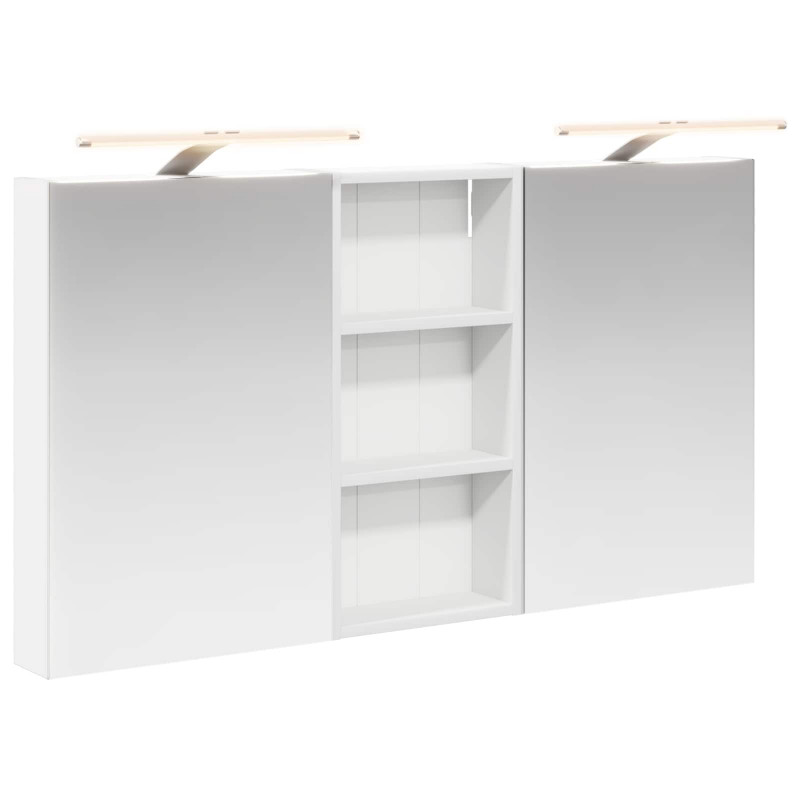 Zestaw Szafek Łazienkowych z półką 3 pcs 110 x 10,5 x 60,5 cm