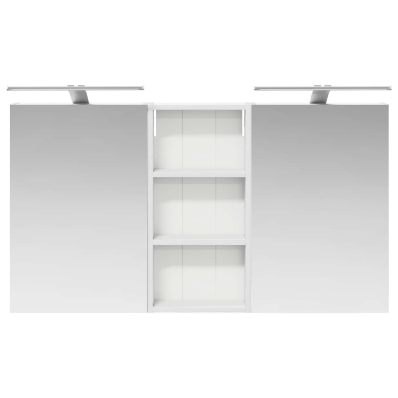Zestaw Szafek Łazienkowych z półką 3 pcs 110 x 10,5 x 60,5 cm