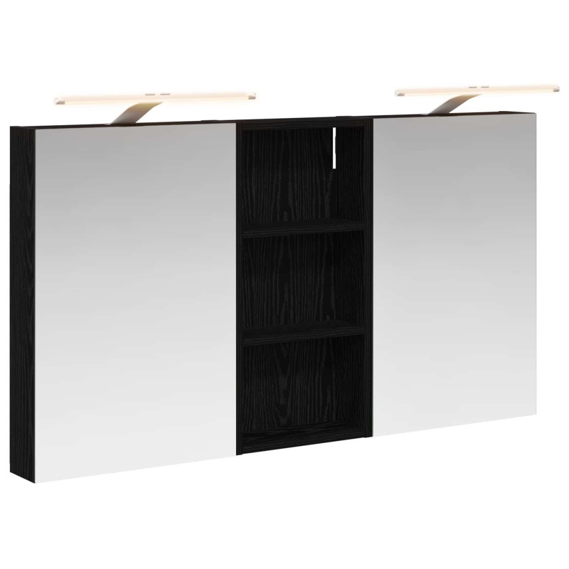 Zestaw Szafek Łazienkowych z półką 3 pcs 110 x 10,5 x 60,5 cm