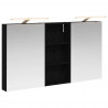 Zestaw Szafek Łazienkowych z półką 3 pcs 110 x 10,5 x 60,5 cm