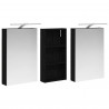 Zestaw Szafek Łazienkowych z półką 3 pcs 110 x 10,5 x 60,5 cm
