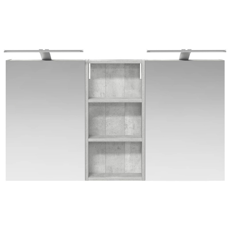 Zestaw Szafek Łazienkowych z półką 3 pcs 110 x 10,5 x 60,5 cm