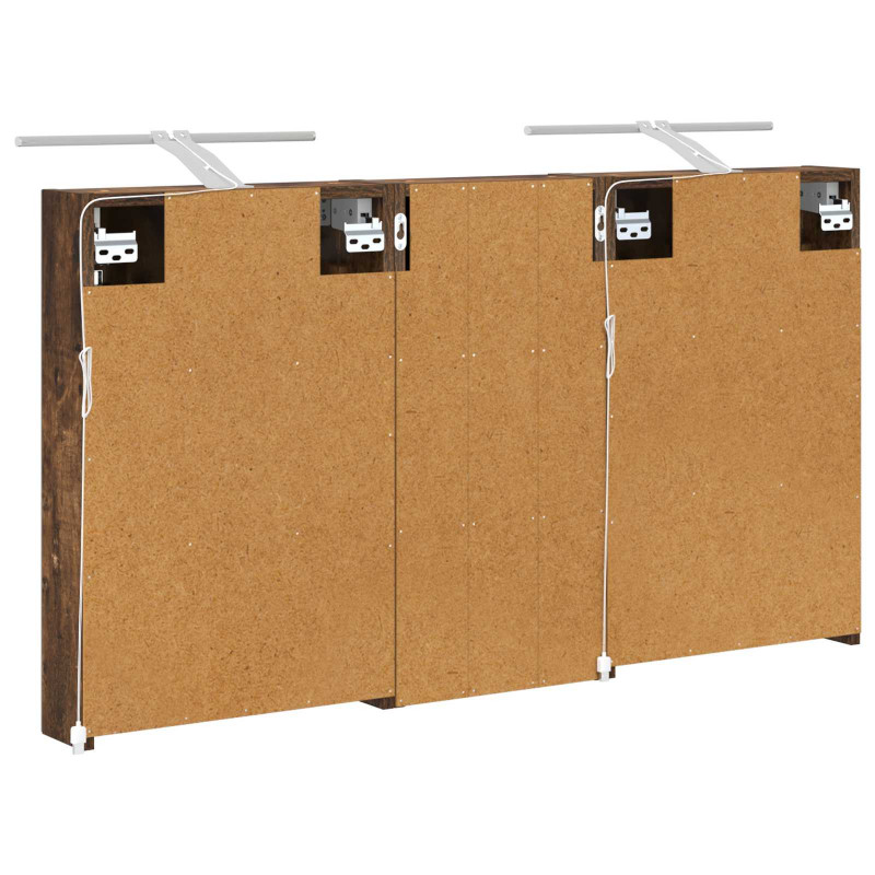 Zestaw Szafek Łazienkowych z półką 3 pcs 110 x 10,5 x 60,5 cm