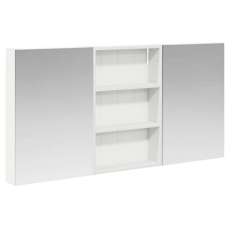 Zestaw Szafek Łazienkowych z półką 3 pcs 120 x 10,5 x 60,5 cm