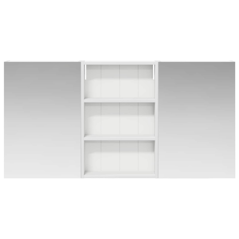 Zestaw Szafek Łazienkowych z półką 3 pcs 120 x 10,5 x 60,5 cm