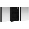 Zestaw Szafek Łazienkowych z półką 3 pcs 120 x 10,5 x 60,5 cm