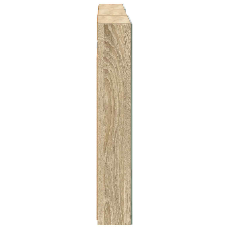Zestaw Szafek Łazienkowych z półką 3 pcs 120 x 10,5 x 60,5 cm
