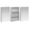 Zestaw Szafek Łazienkowych z półką 3 pcs 120 x 10,5 x 60,5 cm