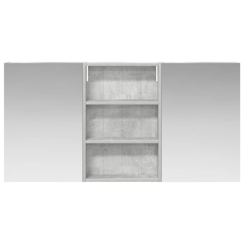 Zestaw Szafek Łazienkowych z półką 3 pcs 120 x 10,5 x 60,5 cm