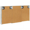 Zestaw Szafek Łazienkowych z półką 3 pcs 120 x 10,5 x 60,5 cm