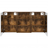 Zestaw Szafek Łazienkowych z półką 3 pcs 120 x 10,5 x 60,5 cm