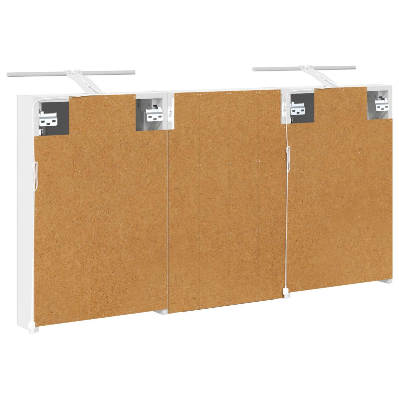 Zestaw Szafek Łazienkowych z półką 3 pcs 120 x 10,5 x 60,5 cm