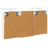 Zestaw Szafek Łazienkowych z półką 3 pcs 120 x 10,5 x 60,5 cm