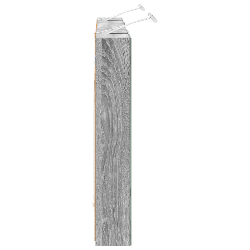 Zestaw Szafek Łazienkowych z półką 3 pcs 120 x 10,5 x 60,5 cm