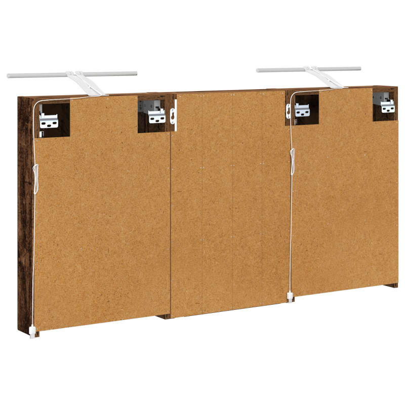 Zestaw Szafek Łazienkowych z półką 3 pcs 120 x 10,5 x 60,5 cm