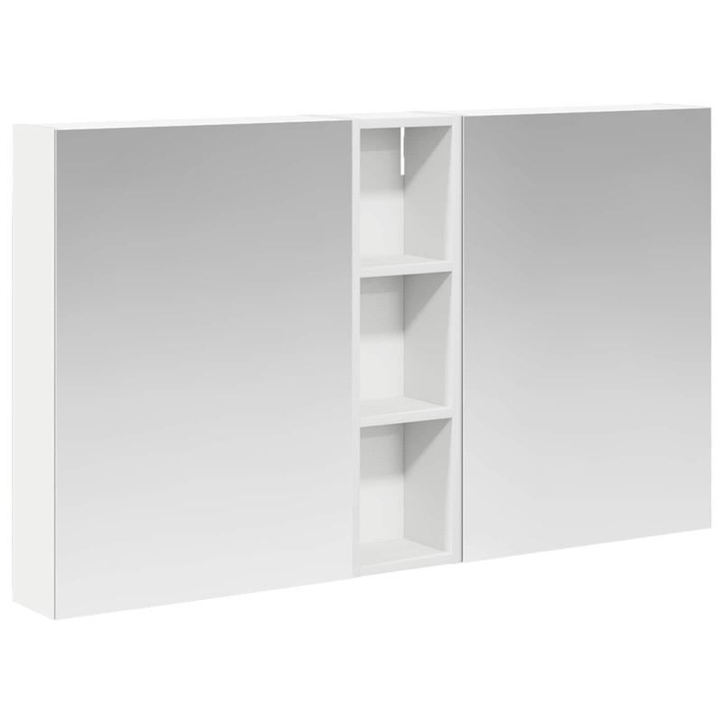 Zestaw Szafek Łazienkowych z półką 3 pcs 120 x 14,5 x 70 cm