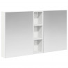 Zestaw Szafek Łazienkowych z półką 3 pcs 120 x 14,5 x 70 cm