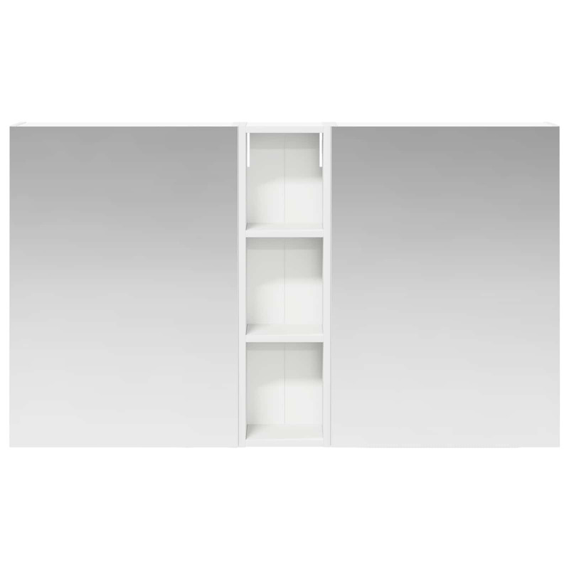 Zestaw Szafek Łazienkowych z półką 3 pcs 120 x 14,5 x 70 cm