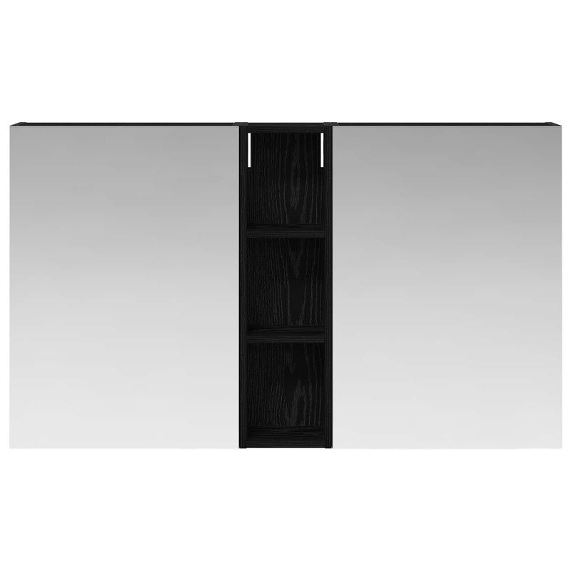 Zestaw Szafek Łazienkowych z półką 3 pcs 120 x 14,5 x 70 cm