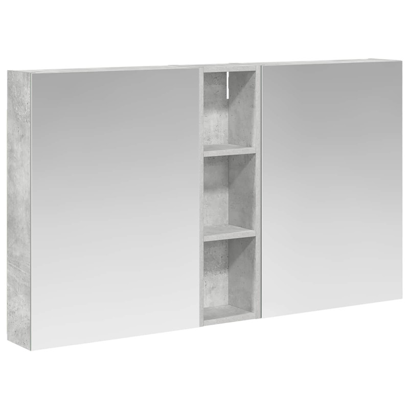 Zestaw Szafek Łazienkowych z półką 3 pcs 120 x 14,5 x 70 cm