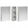 Zestaw Szafek Łazienkowych z półką 3 pcs 120 x 14,5 x 70 cm
