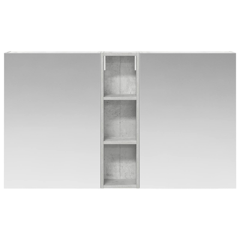 Zestaw Szafek Łazienkowych z półką 3 pcs 120 x 14,5 x 70 cm