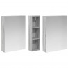 Zestaw Szafek Łazienkowych z półką 3 pcs 120 x 14,5 x 70 cm