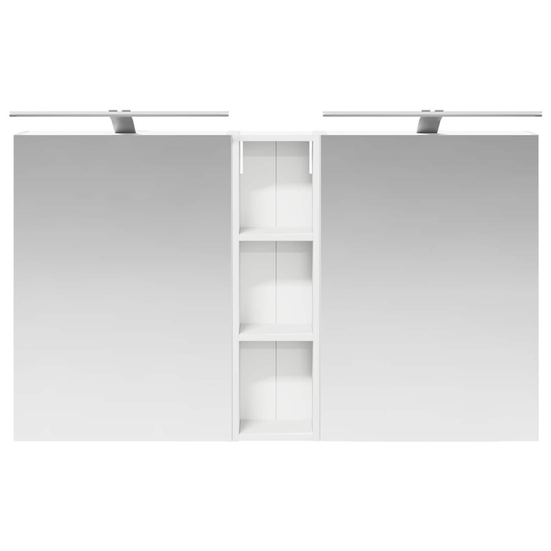 Zestaw Szafek Łazienkowych z półką 3 pcs 120 x 14,5 x 70 cm